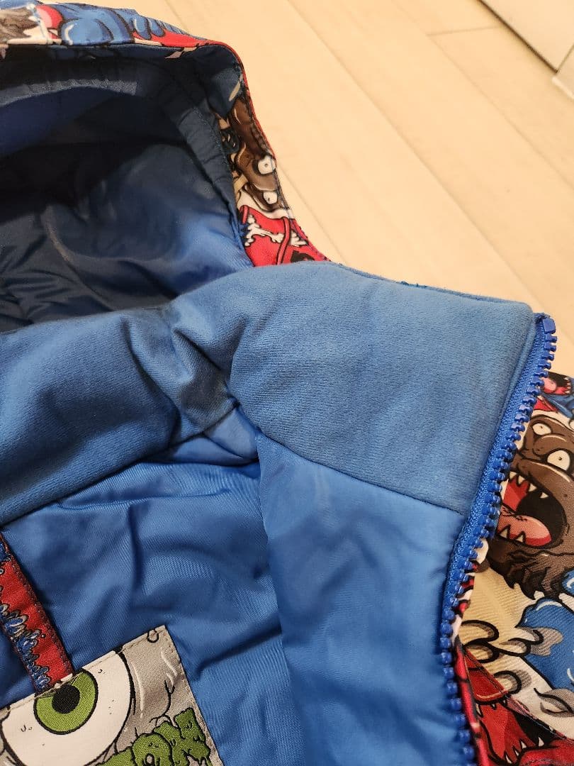 BURTON キッズ モンスター柄スキーウェア つなぎ 4Tサイズ