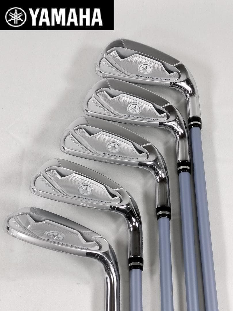 【新品：女性：L】ヤマハ⭐インプレス ドライブスターアイアン7-PW,SW5本
