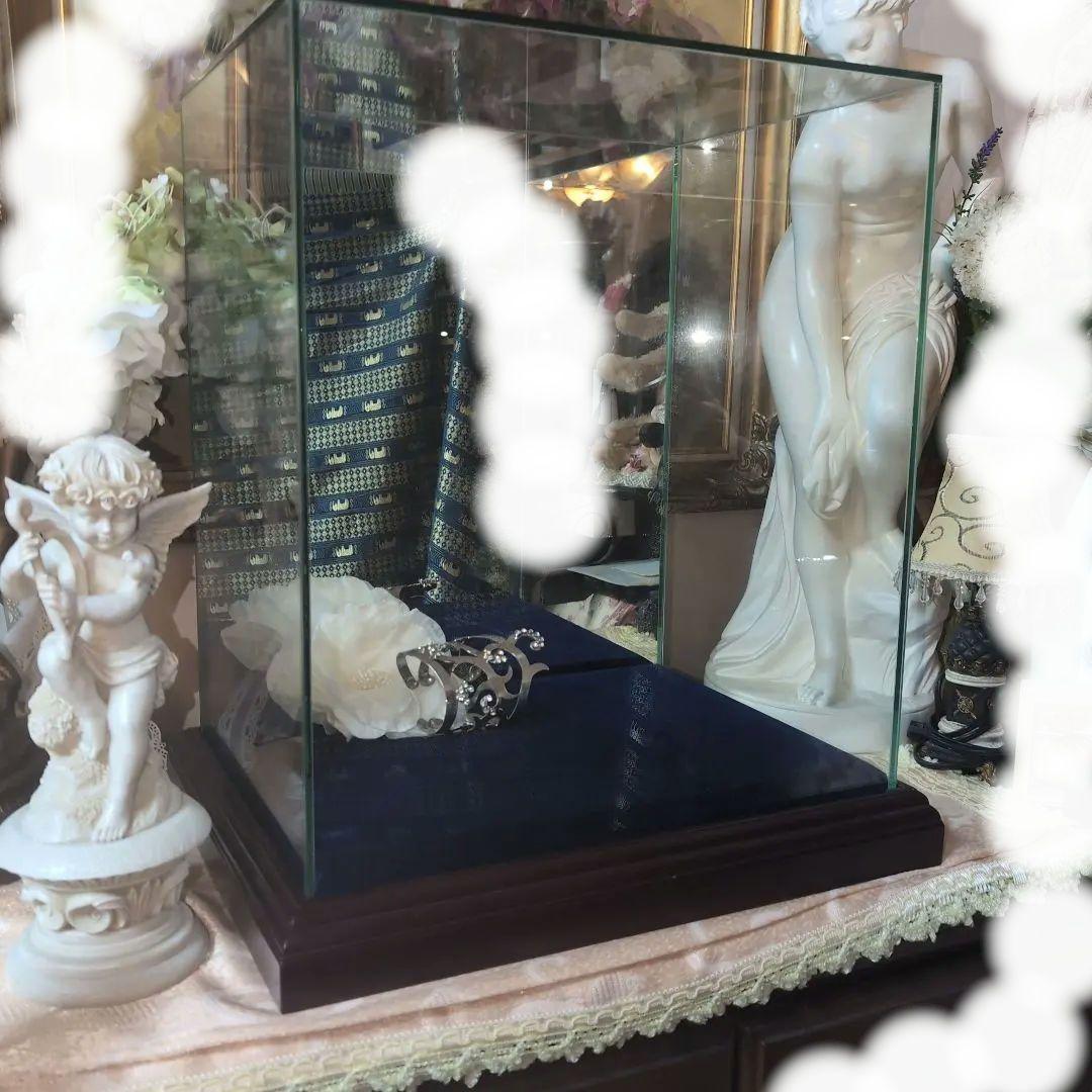 ♥LLADRO♥大型背面鏡ガラスケース