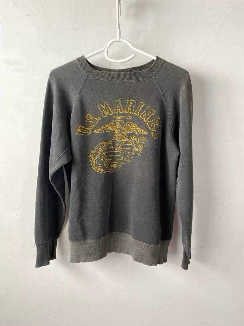 60s U.S.MARINES(アメリカ海軍)のヴィンテージスウェット S