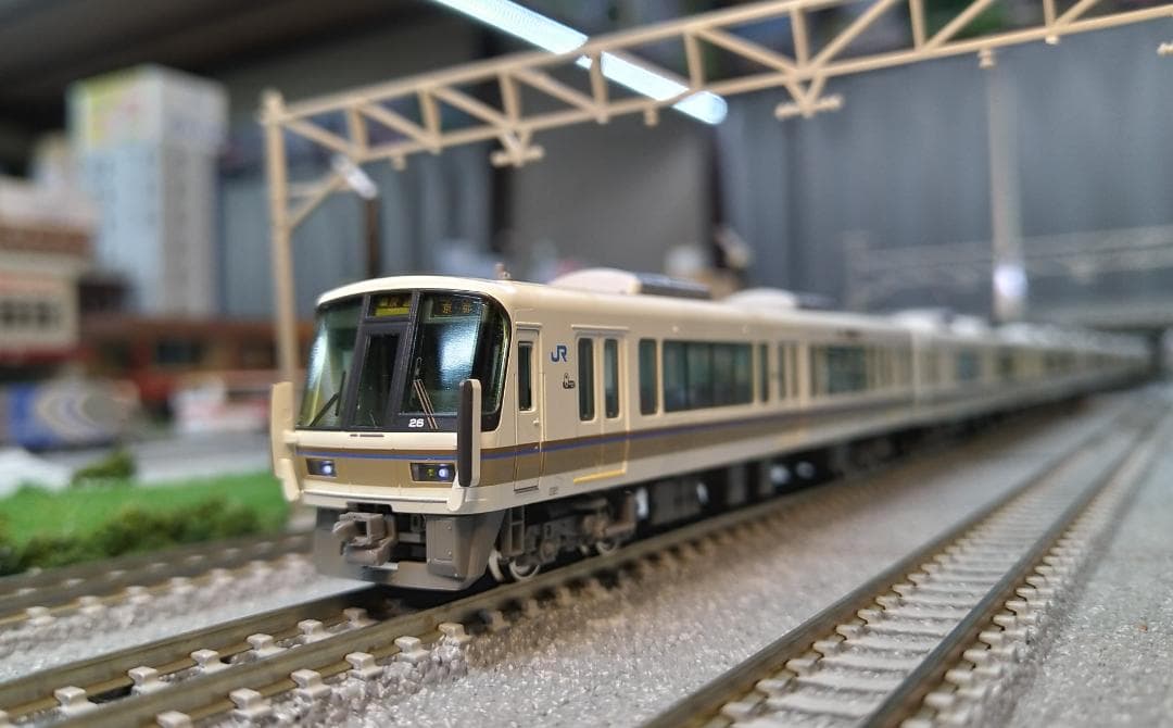 JR 221系リニューアル ＜大和路快速＞ 基本・増結 8両セット Nゲージ