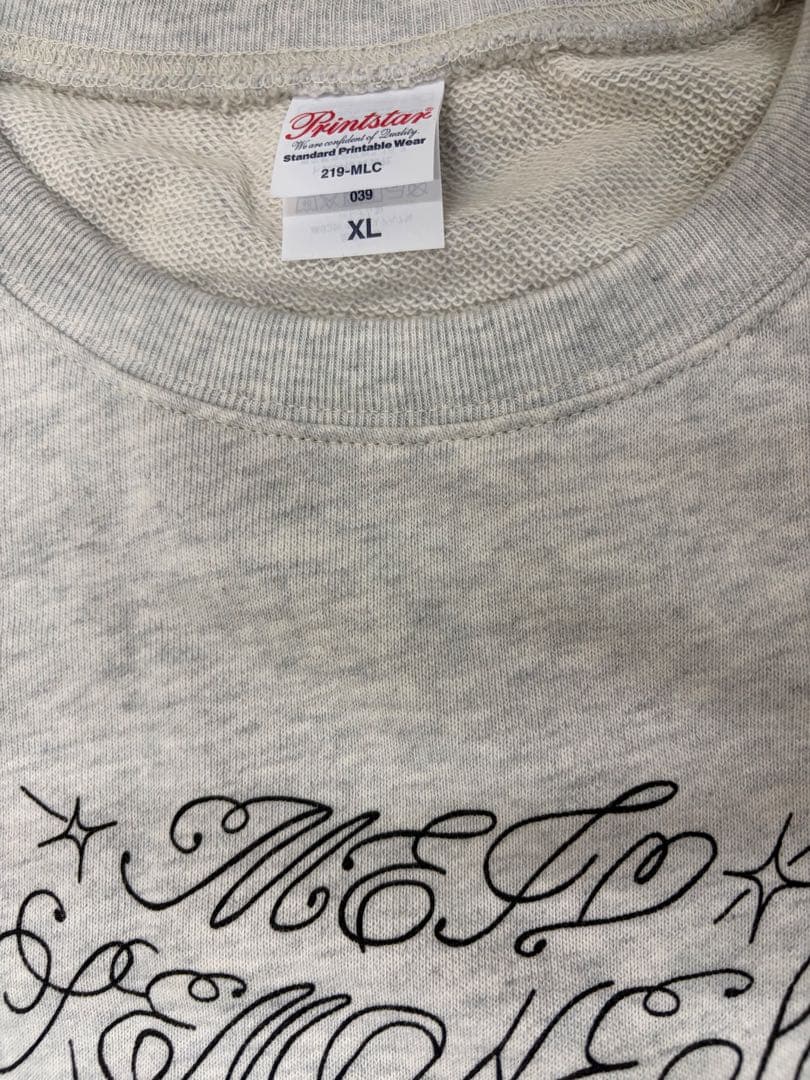 【新品】Mei Semones メイシモネス　スエット　XL