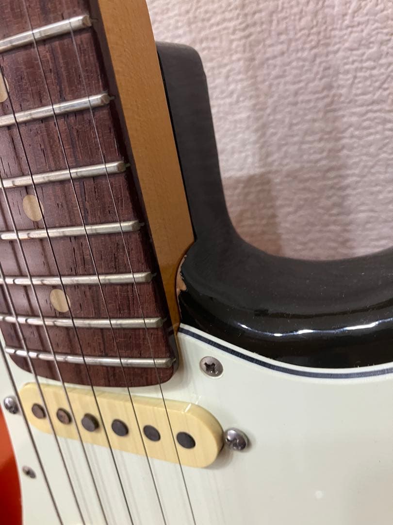 moon stratocaster アルダー1P マダガスカルローズ指板
