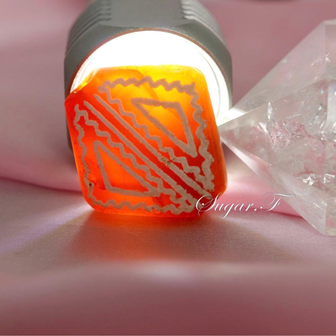 エッチドカーネリアン 大型