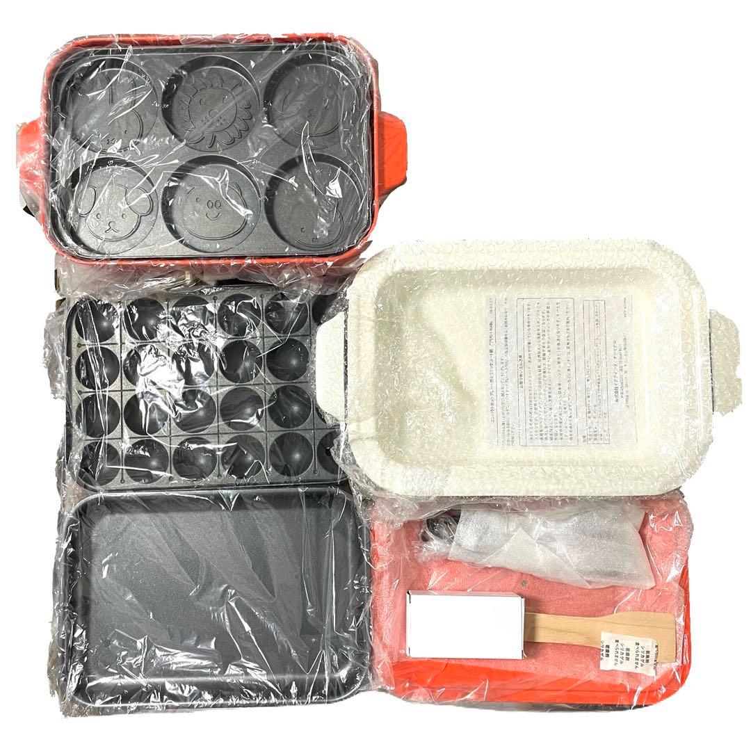 【未使用】BRUNO miffy コンパクトホットプレート　BOE087-BRR