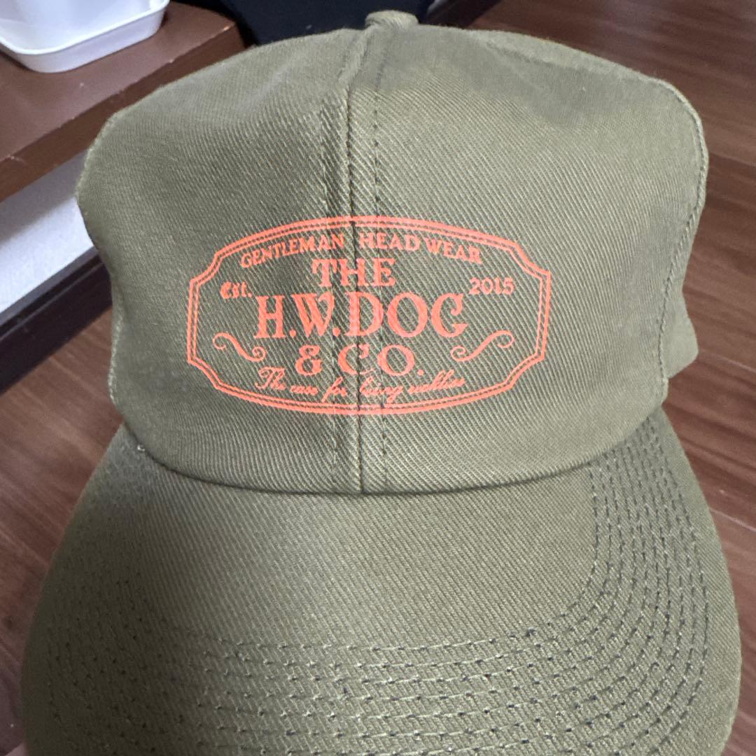 h.w.dog & co. トラッカーキャップ