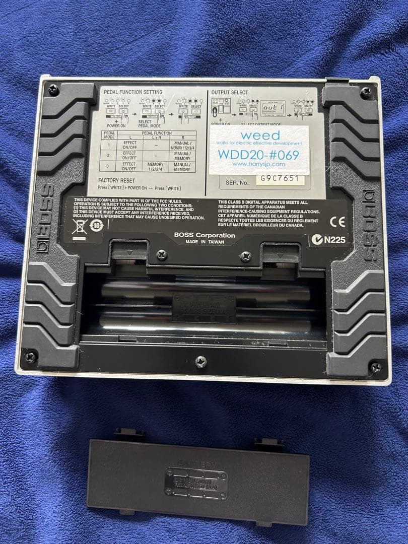 BOSS DD-20 WEED mod 希少ディレイ　美品