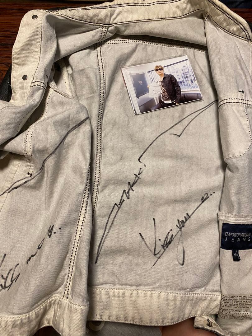 GACKT 本人私物サイン入りブルゾン＋オマケ