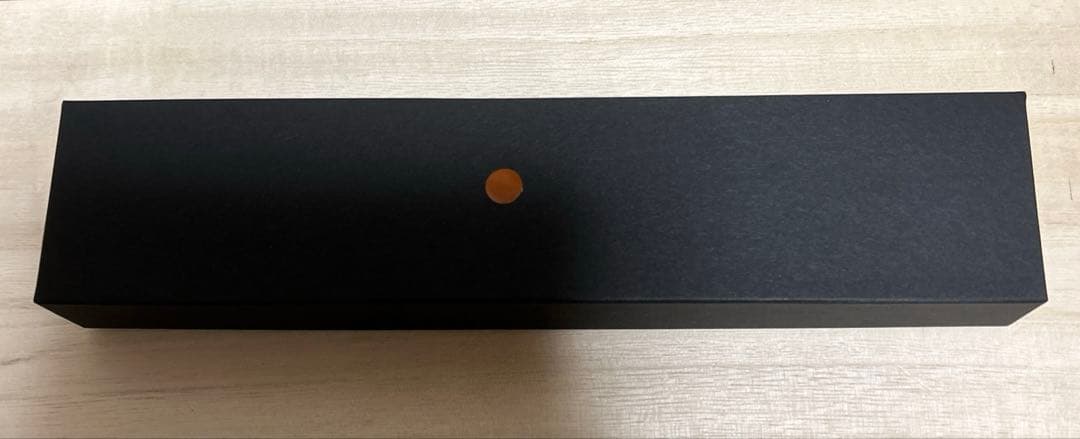 菅清風作・硬質ガラスペン・白川・ブラウン