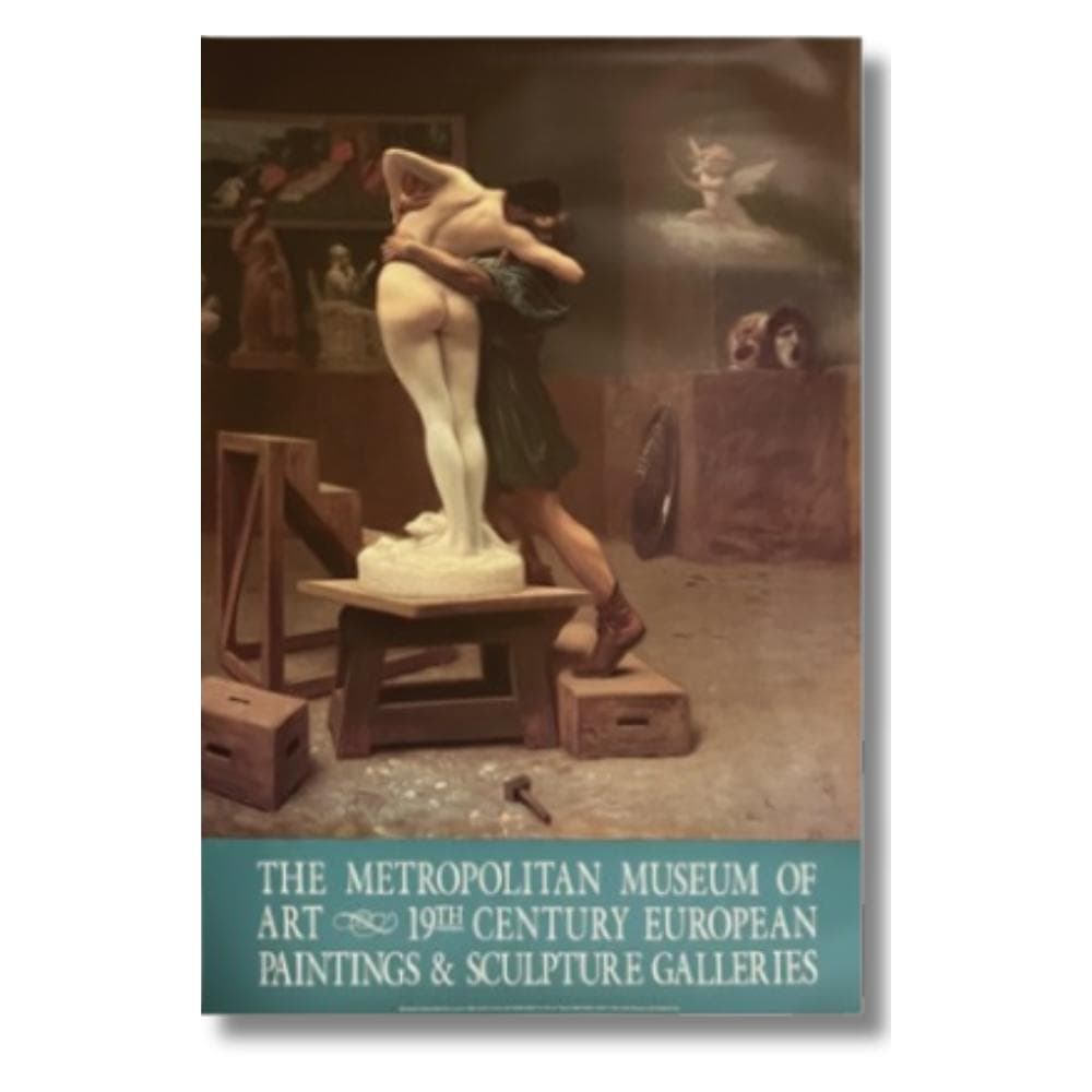 メトロポリタン美術館 『ポスター ピグマリオンとガラテア ジェローム 』