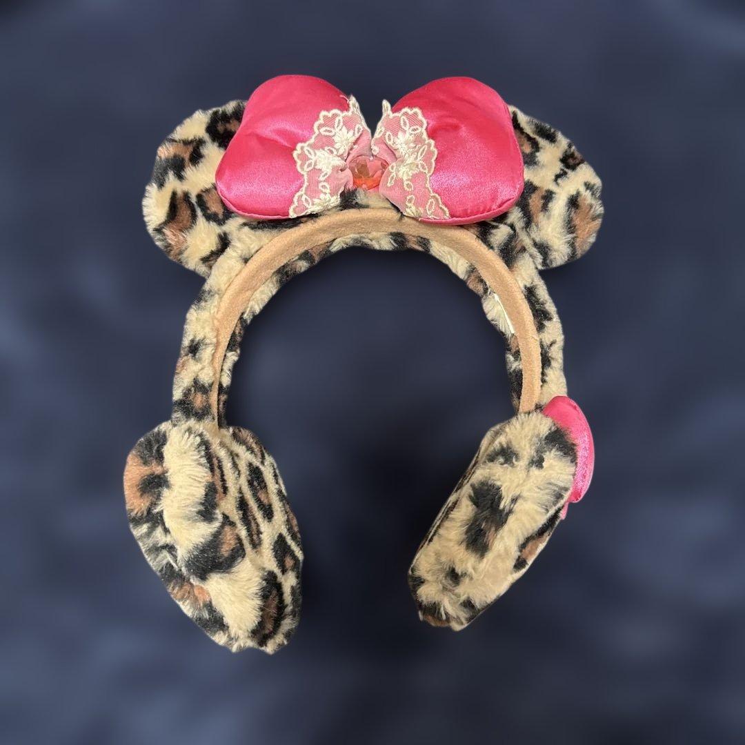 【レア】ディズニー ヒョウ柄 イヤーマフ