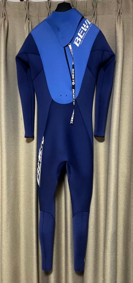 BEWET ウェットスーツ　ジャージフルスーツ 3×3 ジャーフル
