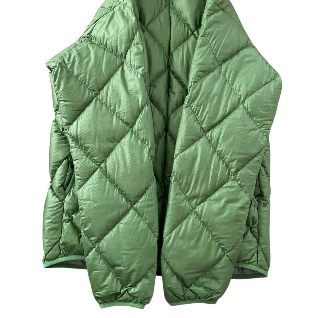 【美品】mont-bell モンベル ライトアルパイン ダウンジャケット GRN