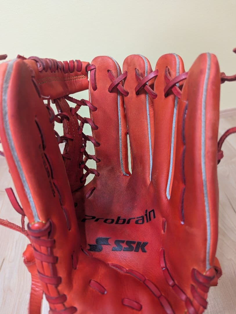 SSK Probrain 軟式グローブ オレンジ