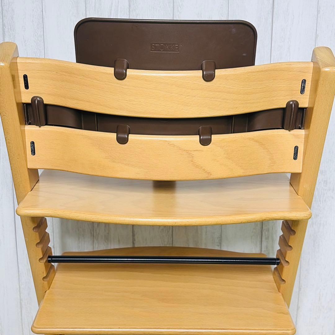 【美品】ストッケ トリップ トラップ ベビーチェア シリアル6 ベビーセット付き