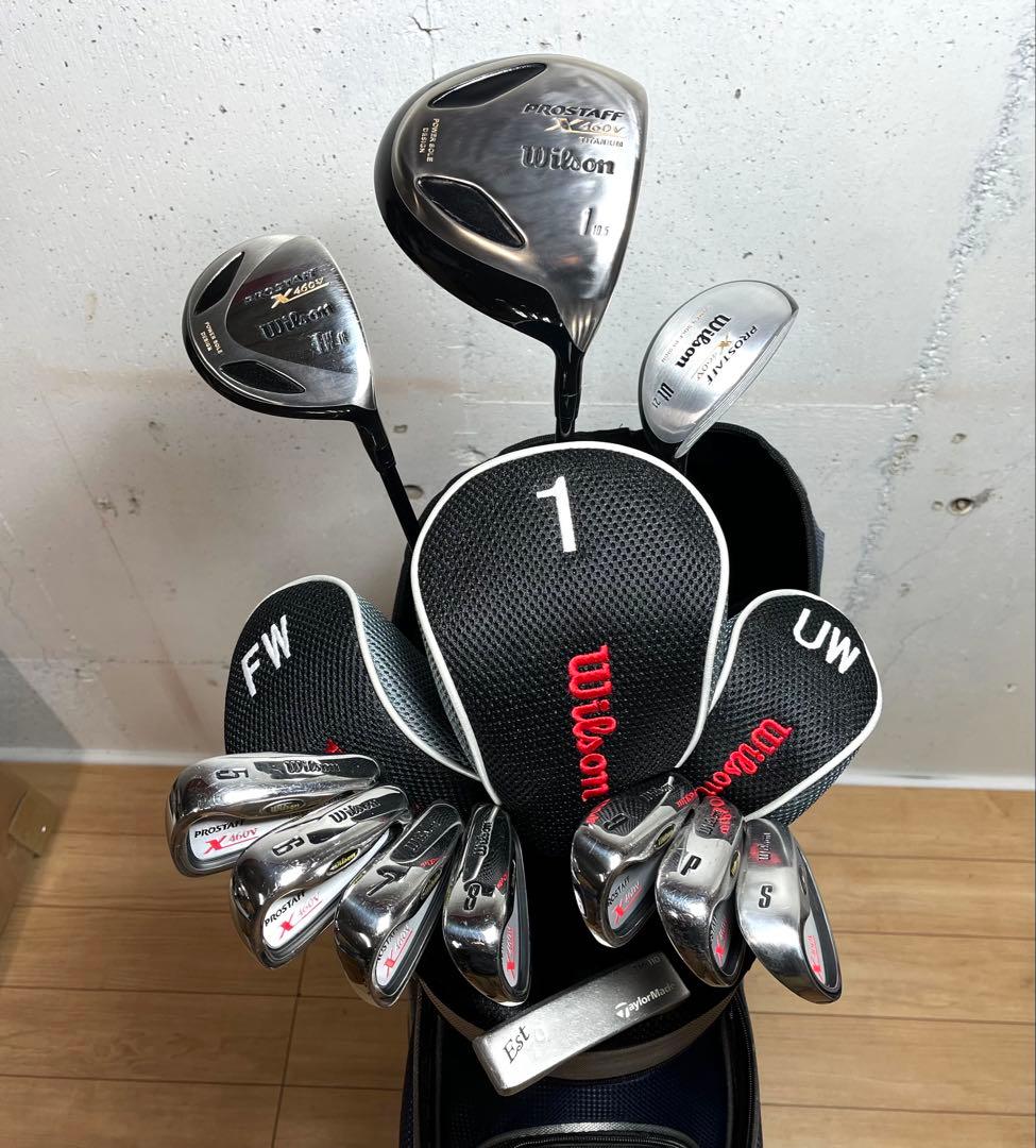 ゴルフクラブ メンズ セット ウィルソン PROSTAFF X460V 11本