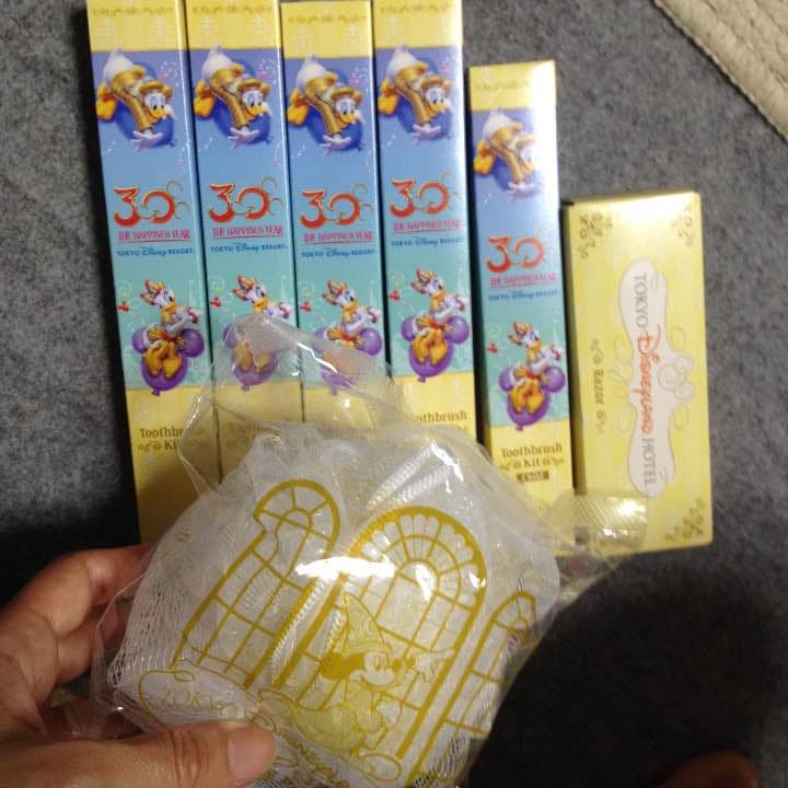 各ディズニーホテルの歯ブラシ♡♡