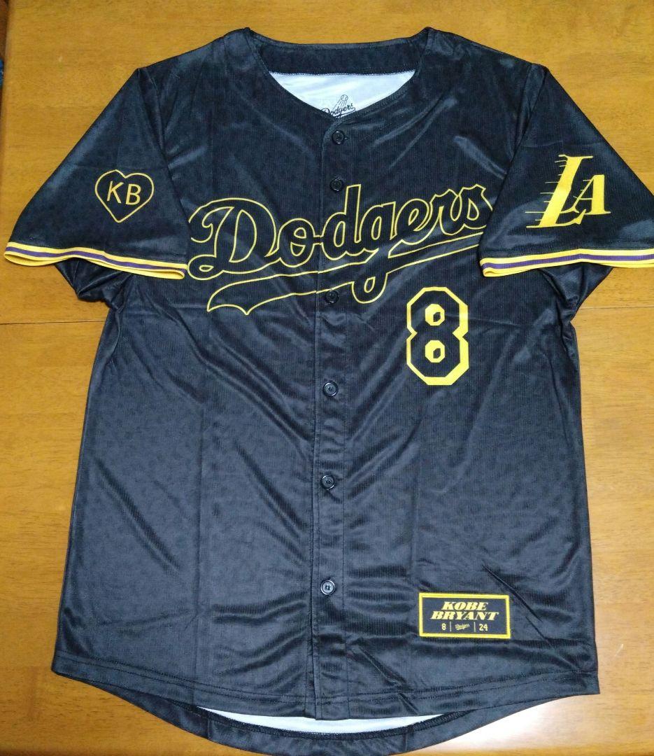 Dodgers KOBE BRYANT ユニフォーム M ブラック