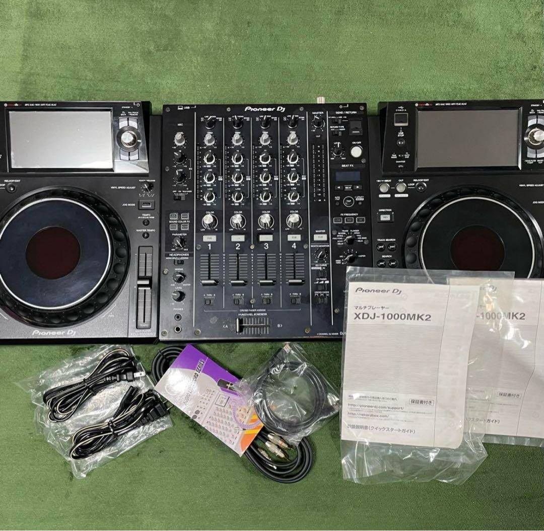 Pioneer DJ XDJ-1000MK2 DJM-750MK2 セット