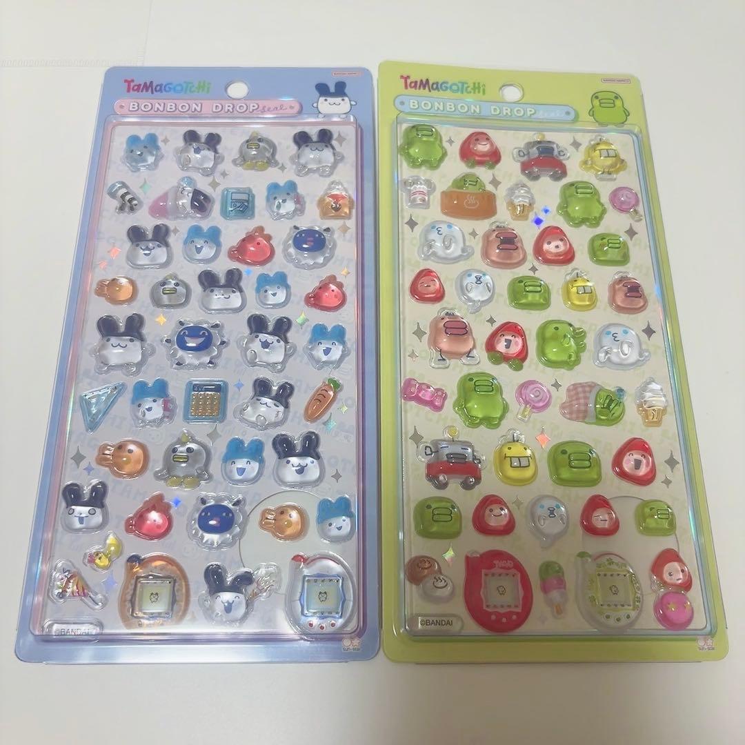完全正規品 サンリオ たまごっち ボンボンドロップシール 20枚セットまとめ売り