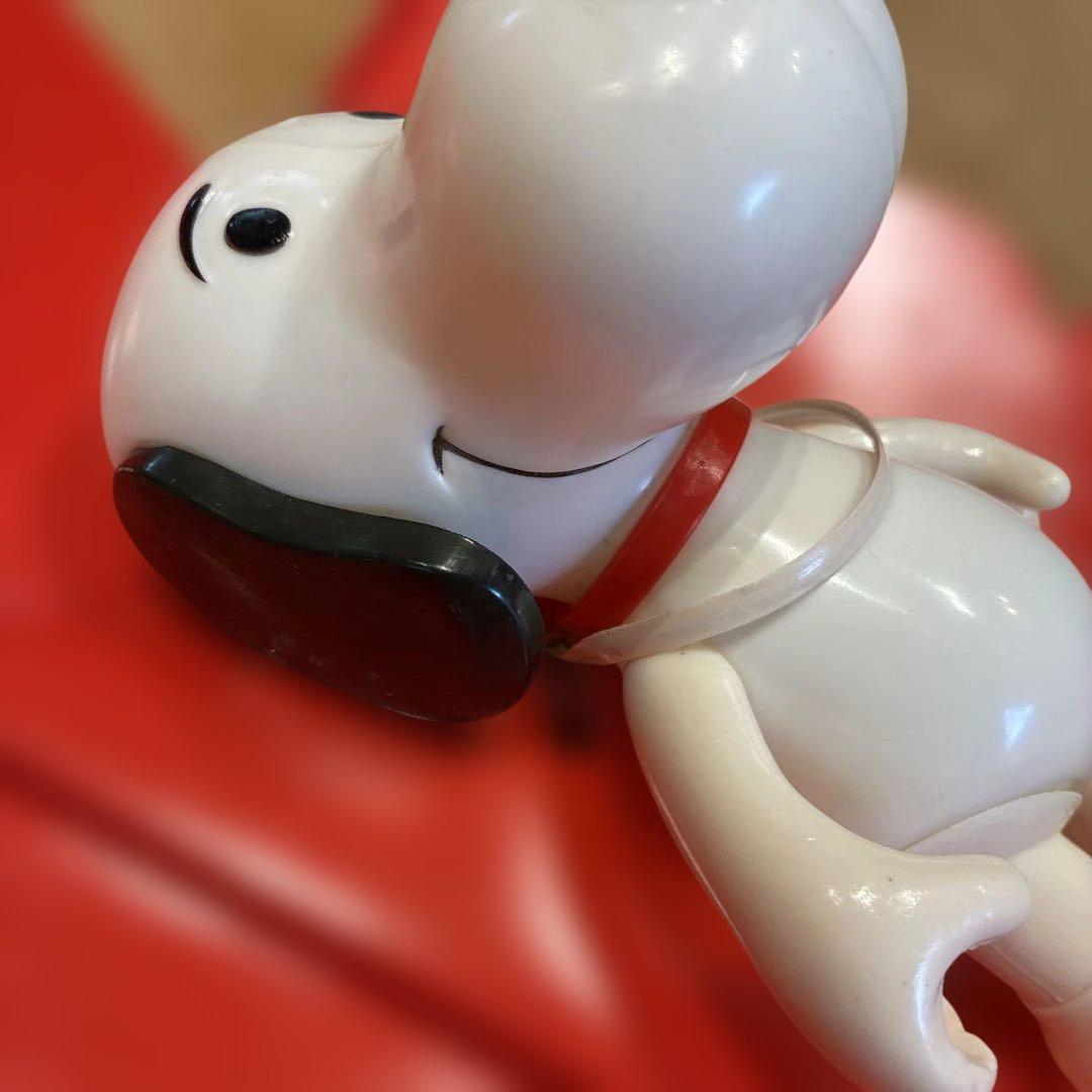 1975年　Detemined スヌーピー ソフビ　ビンテージ