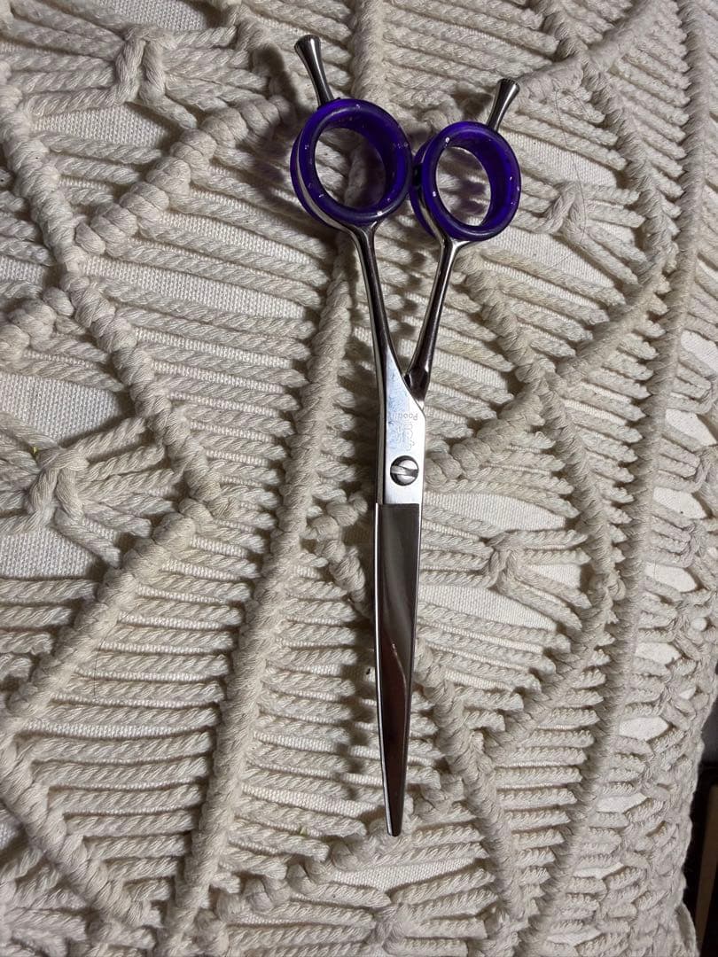 CS-65R 犬用　カーブ鋏 プードルカーブシザー