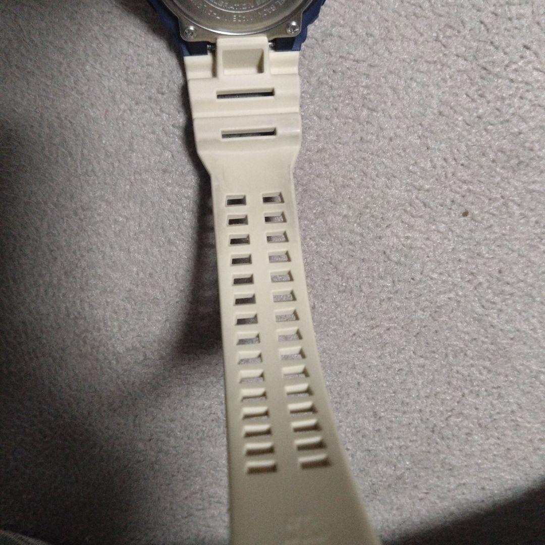 未使用に近い　G-SHOCK　GBX-100TT-2DR ネイビー/アイボリー