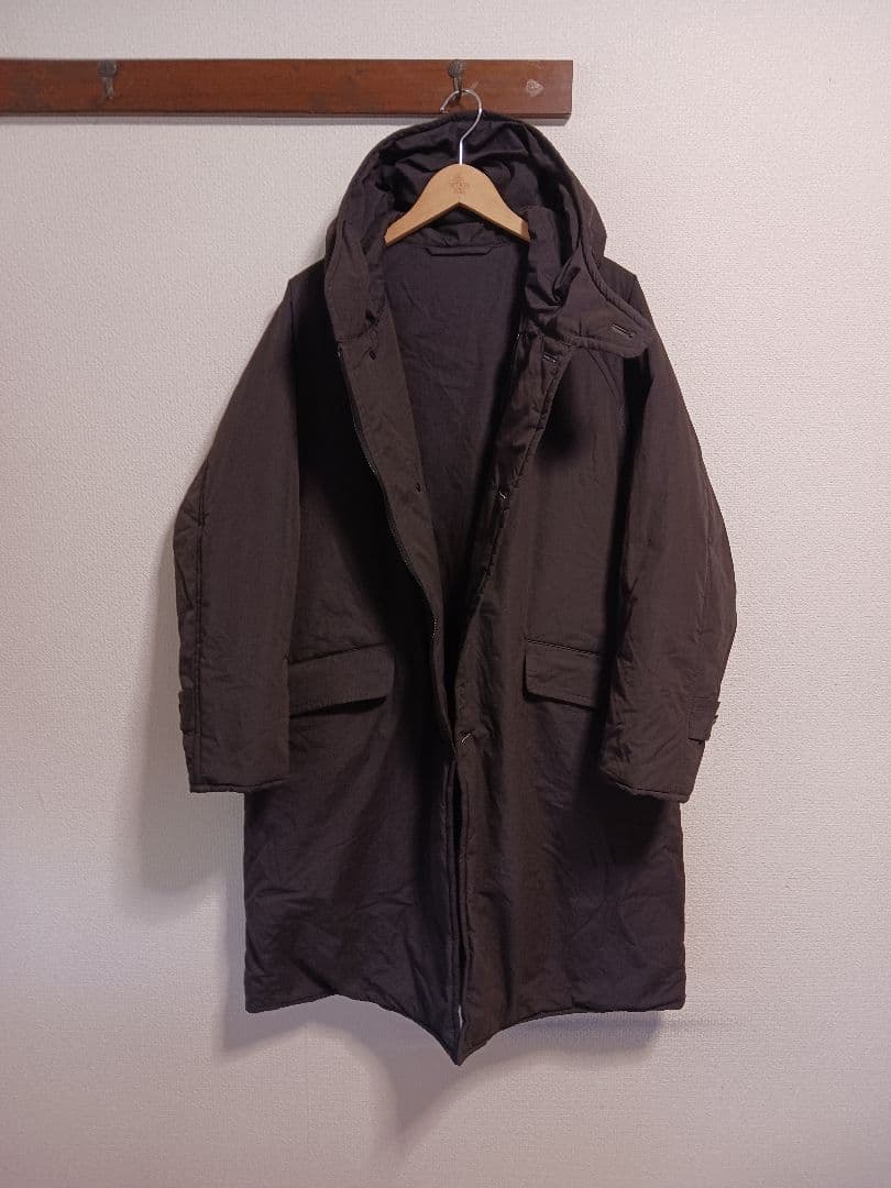 comoli 20AW Insulation Hooded Coat 美品