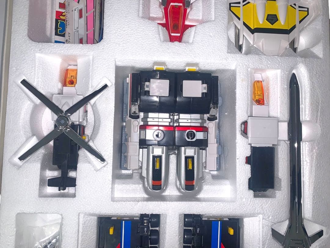 デッドストック　未使用　DX超合金 光速合体 グレートファイブ 光戦隊マスクマン