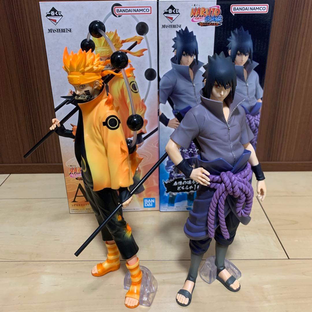 一番くじ NARUTO A賞 うずまきナルト B賞 うちはサスケ フィギュア