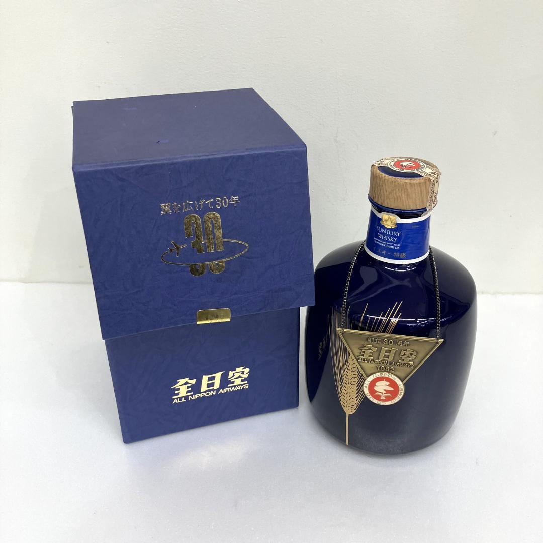 【未開栓品】 サントリー 全日空 ANA 創立30周年ボトル ウイスキー