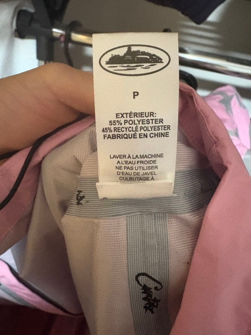 ジャケット・アウター Corteiz Elitework Shell Jacket Pink