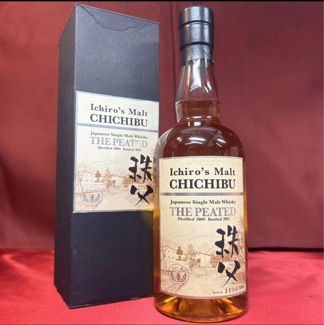 未開栓 Ichiros Malt イチローズモルト 秩父 ザ・ピーテッド 箱付