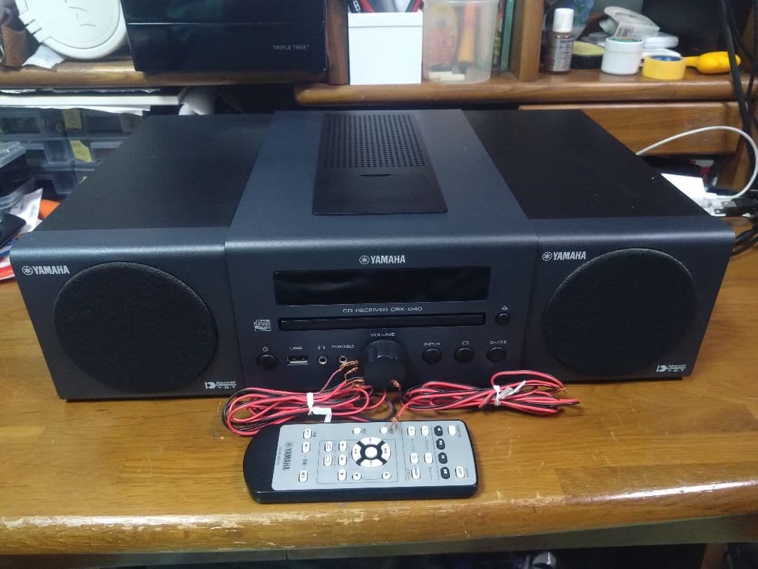 【動作確認済】YAMAHA CRX-040 CDレシーバー