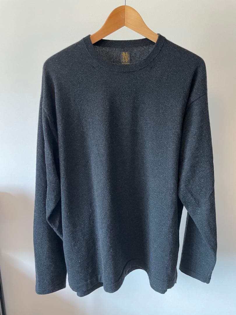 トップス BATONER ALASHAN CASHMERE T-KNIT