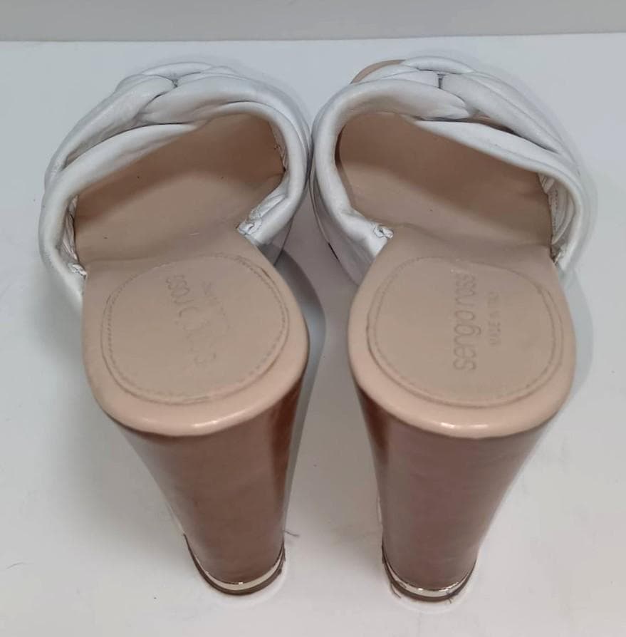 【セット売り】セルジオロッシ 2足 まとめ売り 35.5 厚底 本革 レザー