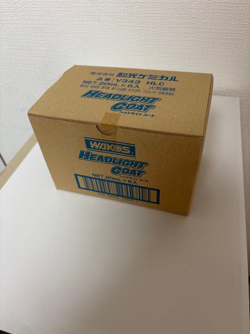 新品未開封6個入り　ワコーズ ヘッドライトコート V343