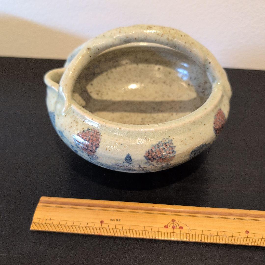 茶道具　手鉢　古くや窯　川合修二造　共箱