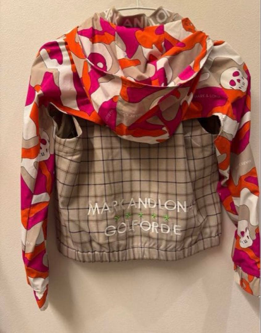 MARK&LONA ジャケット ナイロンジャケット 2way ゴルフ　新品同様
