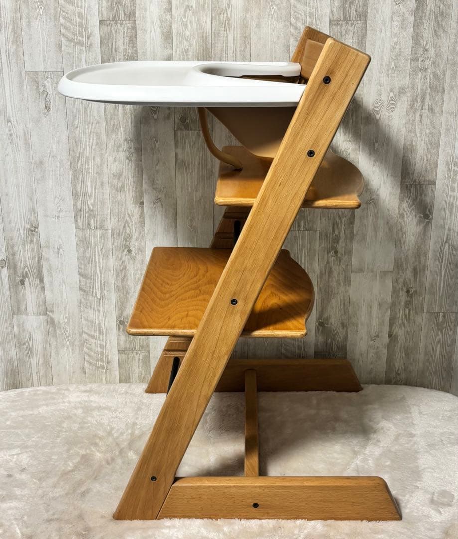 人気 ストッケ トリップトラップ ナチュラル シリアル4 ベビーセット トレイ