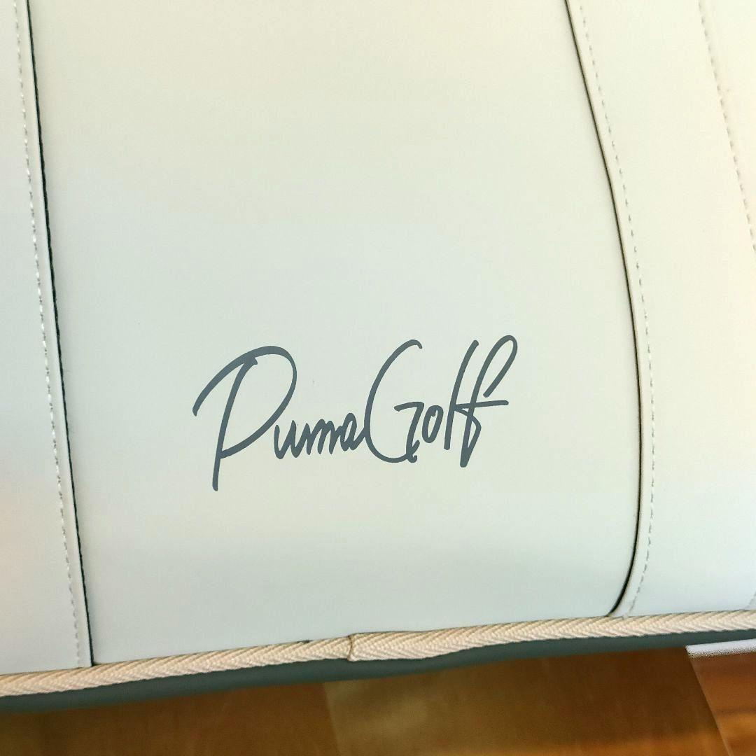 未使用 プーマゴルフ ベーシックボストンバッグクリーム/カーキ2024年製