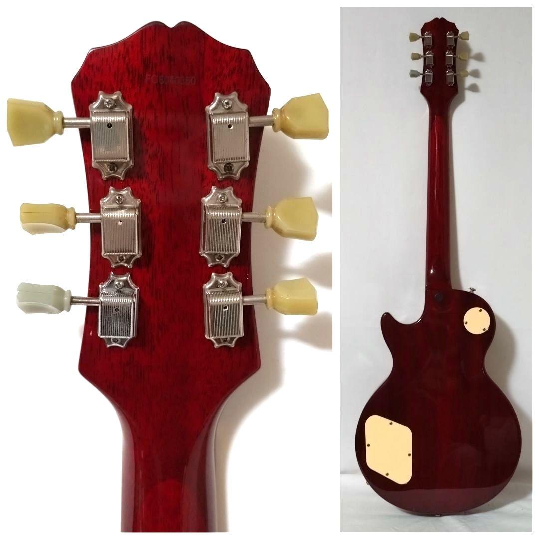 Epiphone　レスポールスタンダード　現状渡し　音出し確認済み　トラ杢　虎杢