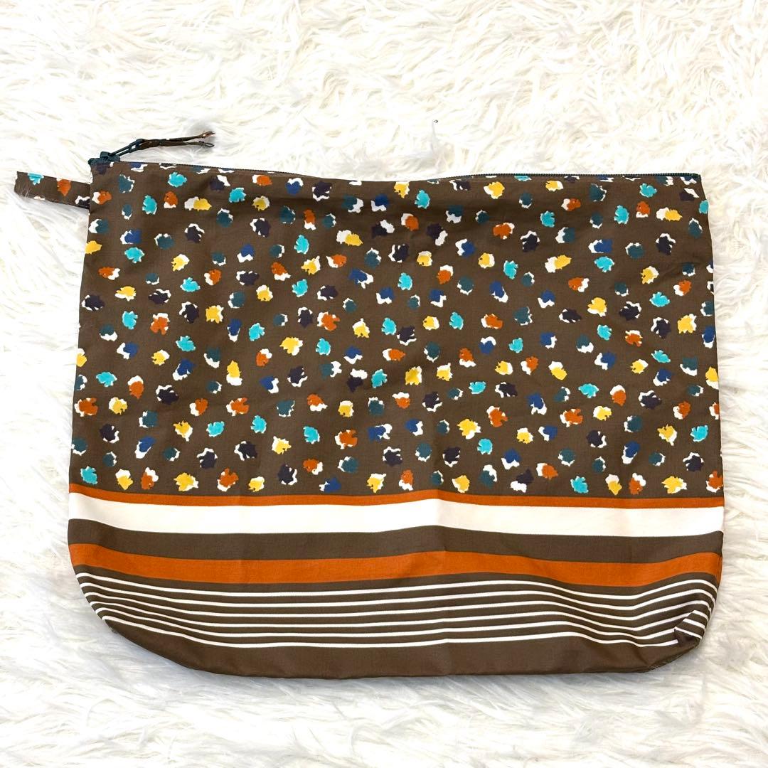 【未使用】バーバリー ブルーレーベル レインコート 総柄 ポーチ付き 38 M