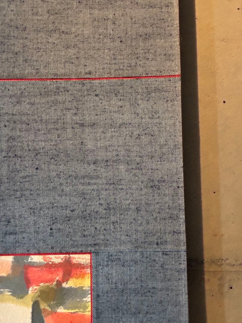 値下げ　干支　阿食慎太郎　馬の水彩画　掛け軸