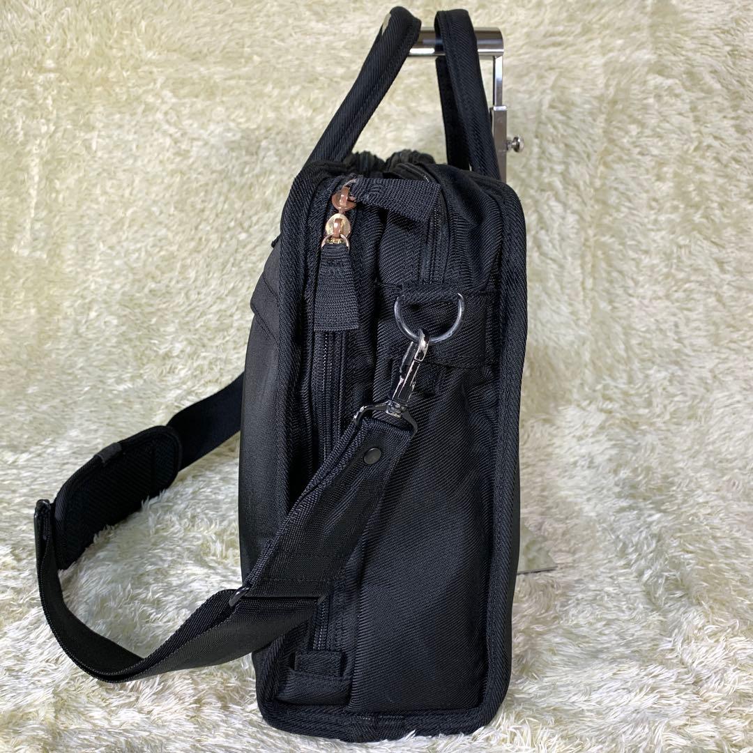 大容量 ポーター ブリーフケース ポジション 2WAY ビジネスバッグ ブラック