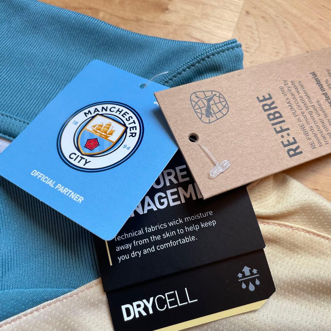 新品PUMAプーママンチェスターシティ4thユニフォームSサイズMサイズ