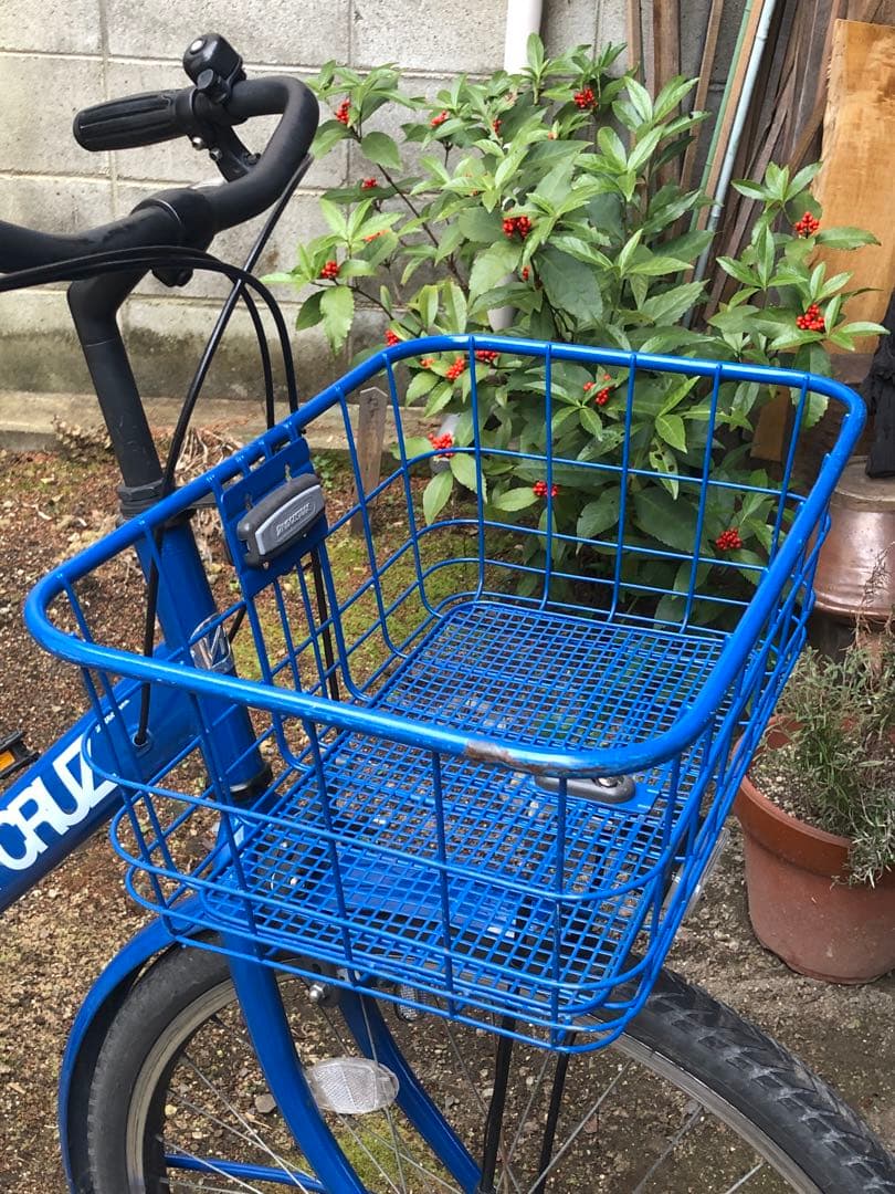 ブリヂストン　ステップクルーズ　点灯虫モデル　26インチ　F.Xソリッドブルー