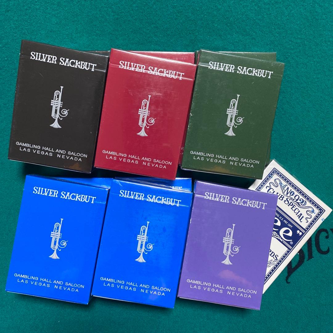 【key】SILVER SACKBUT トランプセット