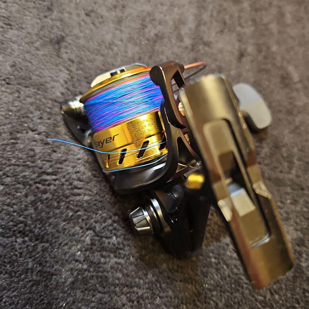 D-11　エギングロッド　新品リール　新品peライン0.6号着用