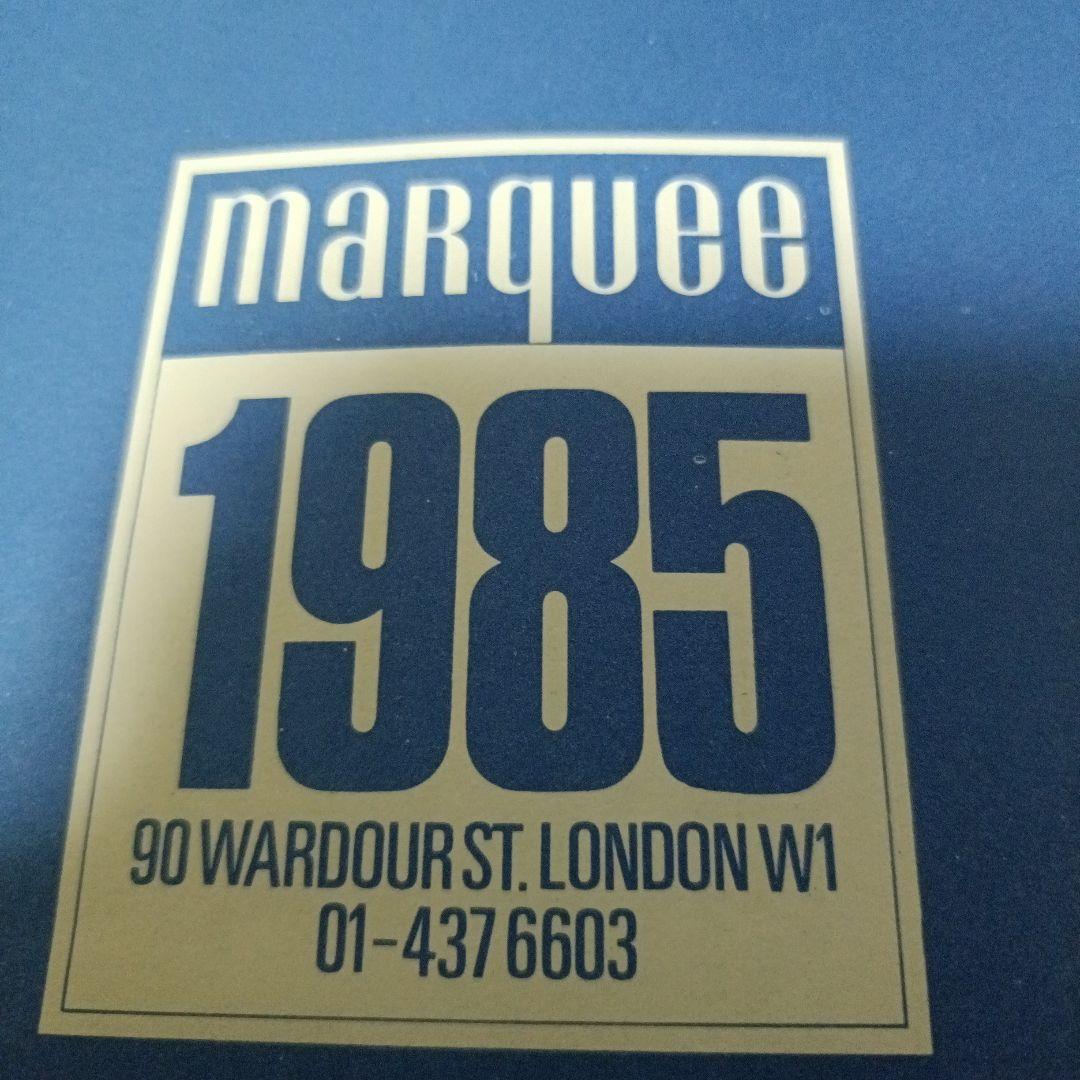激レア Marquee 1985 特権チラシ マーキークラブ